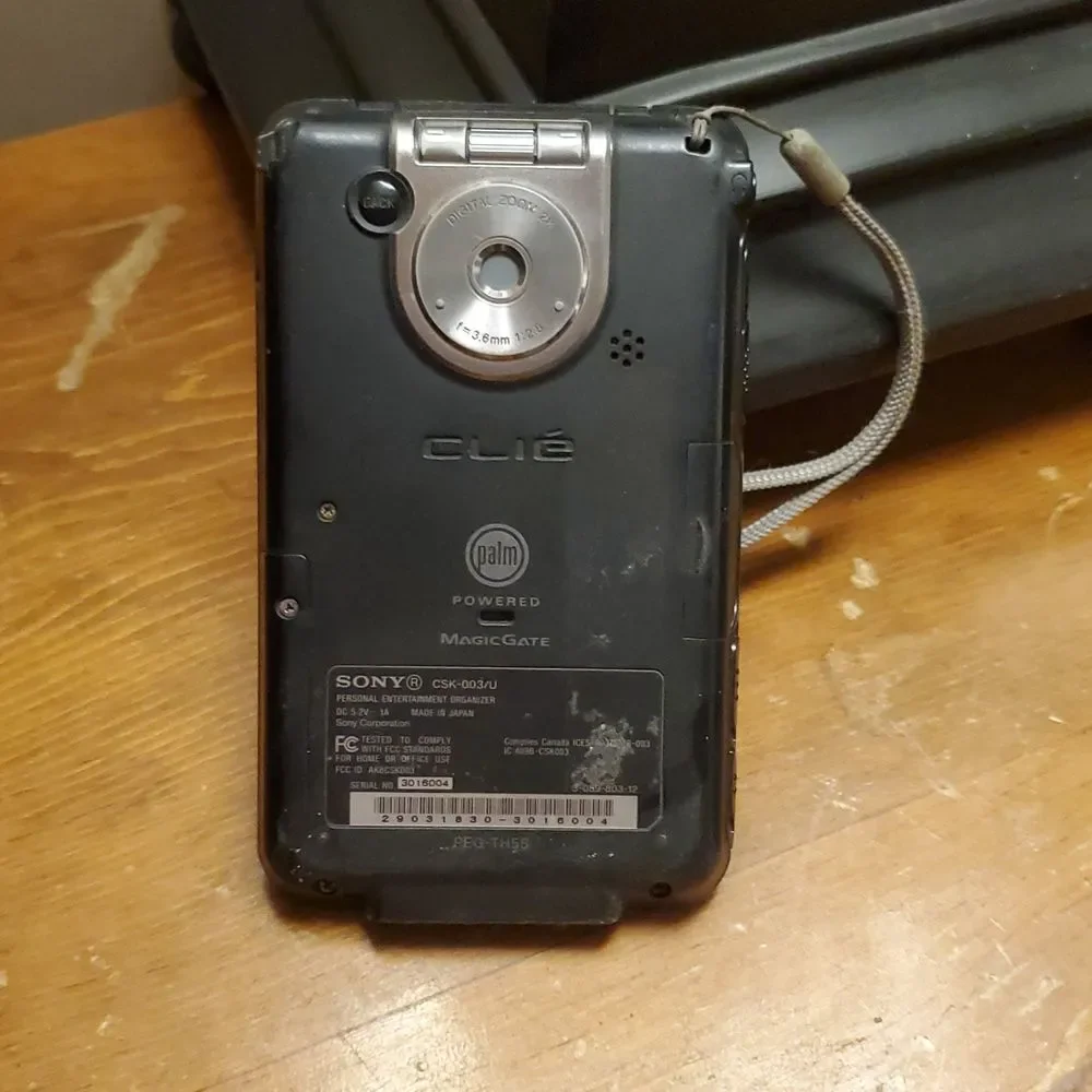 Vintage Sony CLIÉ PEG-UX50 PDA – Fully Functional!